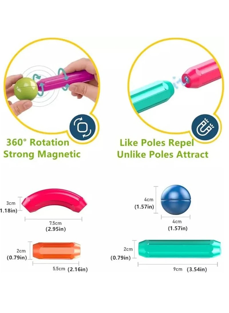 42 Magnetic Sticks Set – Creative STEM Toy for Kids, Build & Play with Strong Magnets – Perfect for Learning and Fun  - Image 2