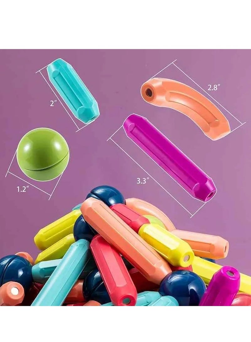 42 Magnetic Sticks Set – Creative STEM Toy for Kids, Build & Play with Strong Magnets – Perfect for Learning and Fun  - Image 3