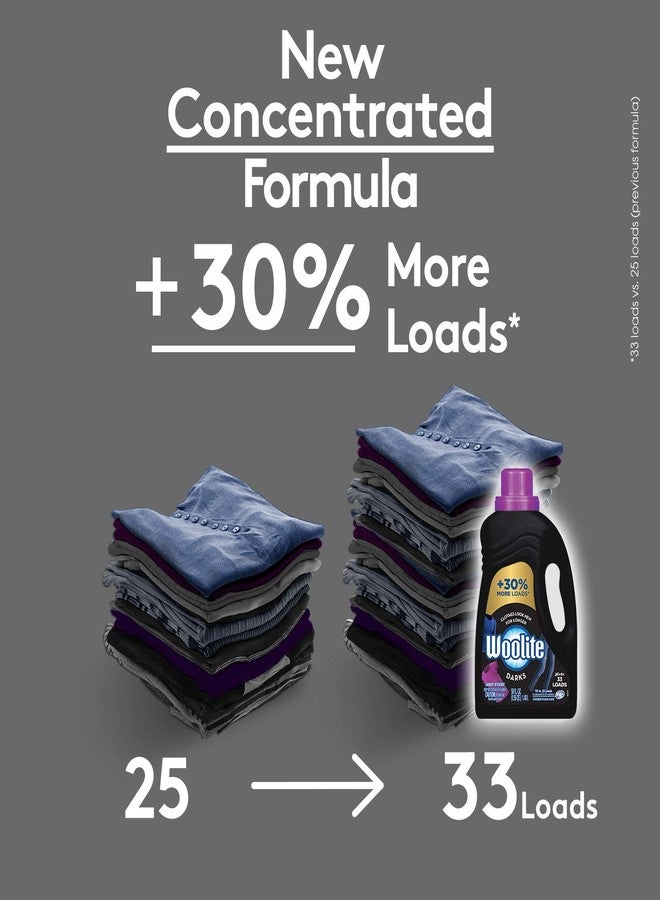Woolite Dark Care Laundry Detergent, Midnight Breeze Scent, 50 oz/ 33 Loads *Packaging May Vary* (Pack of 2) - Image 5
