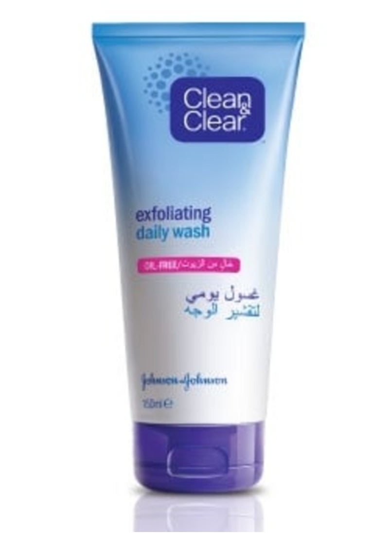 Clean & Clear Exfoliating Daily Wash - 100ml 