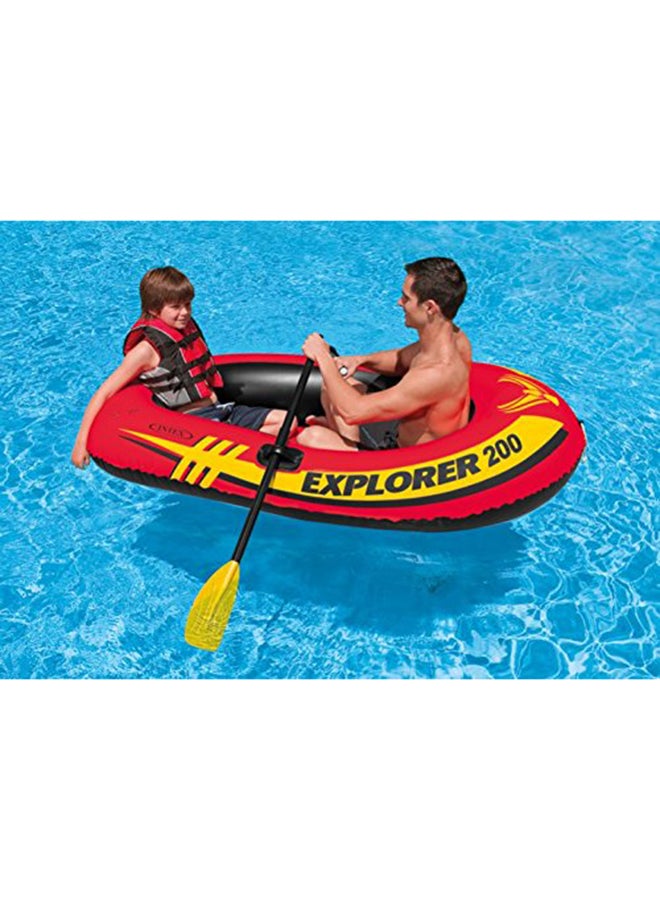 INTEX Explorer 200 Boat Set 185x94x41cm - Image 4
