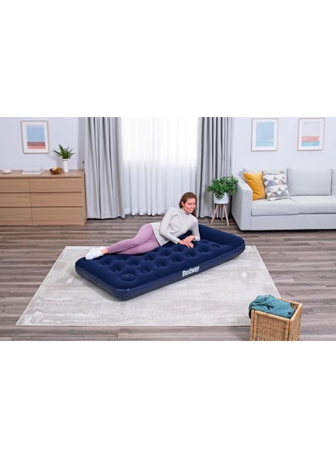 بست واي مرتبة هوائية مزدوجة من بيست واي مع مضخة قدم مدمجة، 74 × 39 × 11 بوصة - Image 5