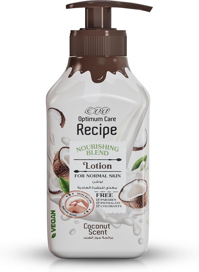إيفا لوشن العناية المثالية للبشرة العادية برائحة جوز الهند 370 مل - Image 2