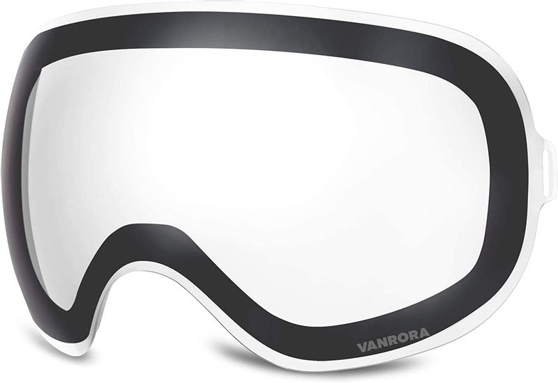 VANRORA X-Mag Ski Goggles Replacement Lens, Extra Snowboard Goggles Lens, Anti-Fog & 100% UV Protection - Image 1