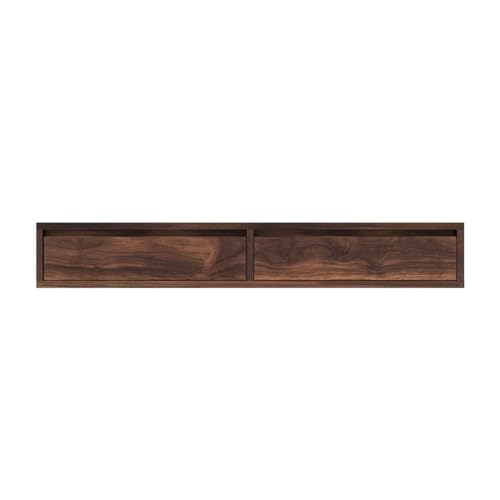 Streem Furniture Sheesham Wood Floating Study Table with 2 Drawers for Students Laptop Office Desk Workstation Writing Tables for Study Room Home Wooden Furniture for Study Room - Image 4