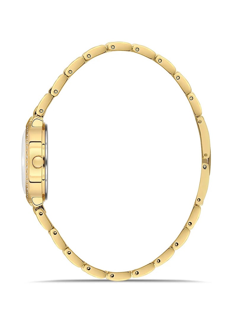 OMAX - Omax Women's Luxury Wrist Watch, Watches for Women, Stainless Watches, Gold Steel Band, Round Dial, Waterproof Watch, 1 Year Warranty - Image 1