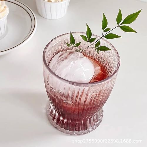 WRINGO 380ml Italian Premium Juice Glasses and Transparent Water Glass Medium Size Tumbler Glasses for Drinking Water and Cocktails, Diamond Design Glass Water Glass Set of 6 (Rubi, Set of 6) - Image 2