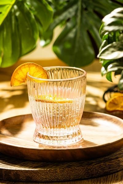 WRINGO 380ml Italian Premium Juice Glasses and Transparent Water Glass Medium Size Tumbler Glasses for Drinking Water and Cocktails, Diamond Design Glass Water Glass Set of 6 (Rubi, Set of 6) - Image 4
