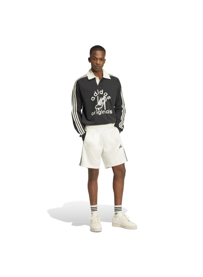 adidas قمصان بولو رجالي RUGBY Black Originals