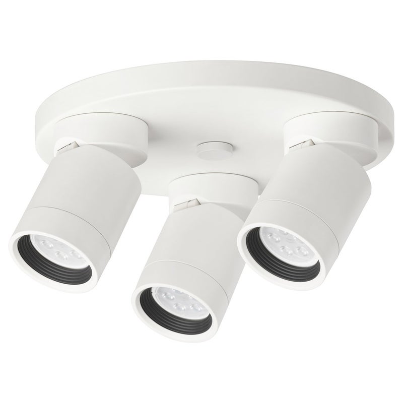 NYMANE 3-Spot Ceiling Spotlight, White - Image 1