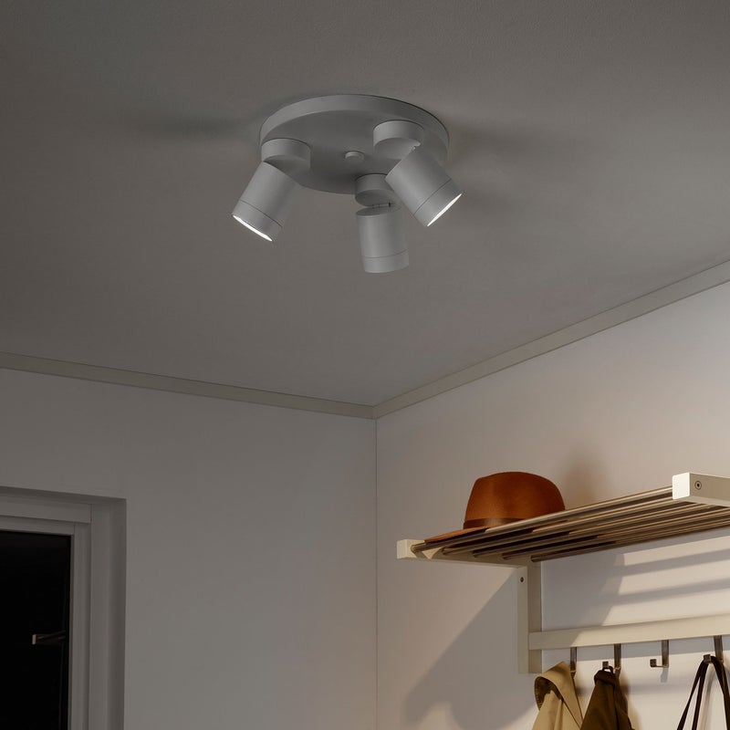 NYMANE 3-Spot Ceiling Spotlight, White - Image 3