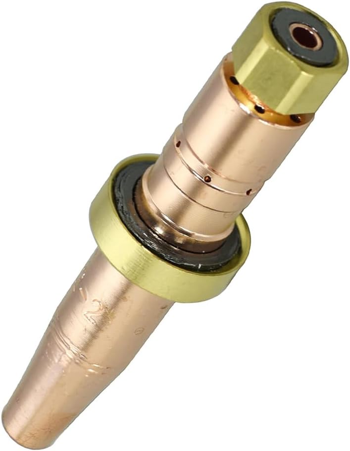 RIVERWELD Acetylene Cutting Tip MC12 Size 3 and MC12-3 for Smith-Style Oxygen Oxyfuel Cutter Torch Made of Copper - Image 1