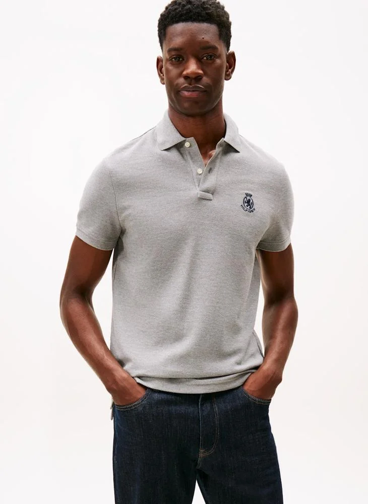 TH Crest Regular Fit Pique Polo Shirt