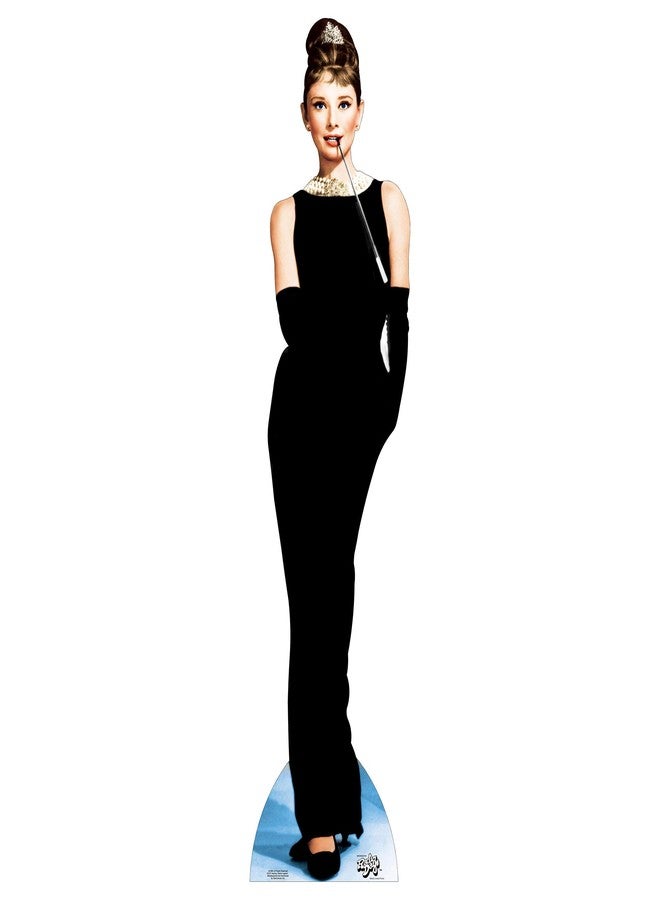 Star Cutouts, Audrey Hepburn (Breakfast at Tiffany's), Cardboard Cutout Stand-Up, Celebrity Life-Size Stand-In - 71" x 17" - Image 1