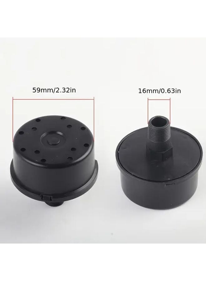 1pc Straight Through Air Compressor Filter Quiet Industrial Purification Dust Removal - Image 2