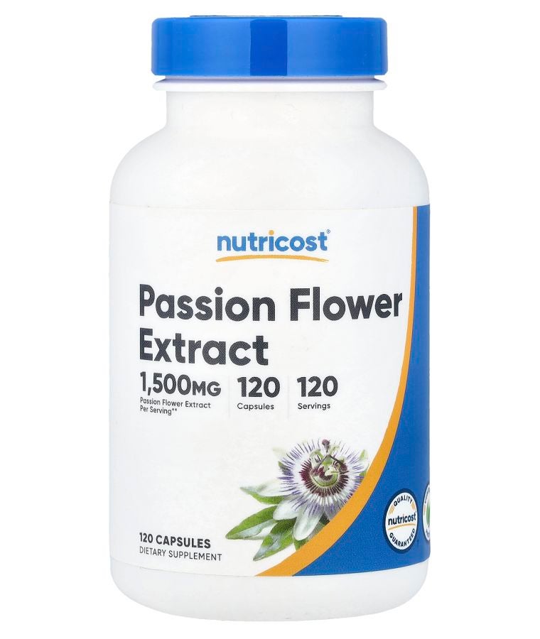 Passion Flower Extract 1500 mg 120 Capsules