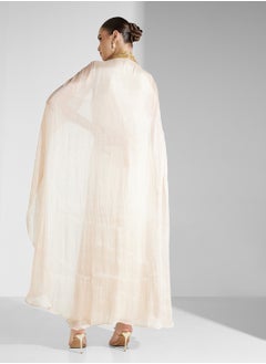 hayas closet Cape Sleeve Belted  Moroccan Dress  - Image 2