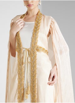 hayas closet Cape Sleeve Belted  Moroccan Dress  - Image 3