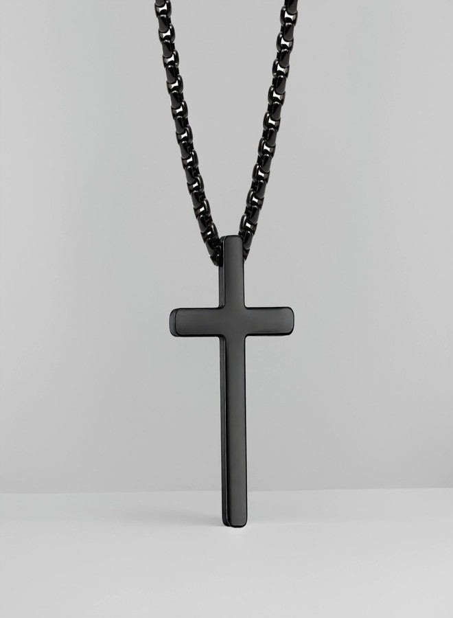 CXLDTE Easter Basket Stuffers for Kids Teen Boys Gift Ideas Cross Necklace for Men Son Baptism Confirmation Christian Religious Birthday Gifts for Mens Teenage Teens Boys 10 11 12 13 14 15 16 Year Old - Image 3