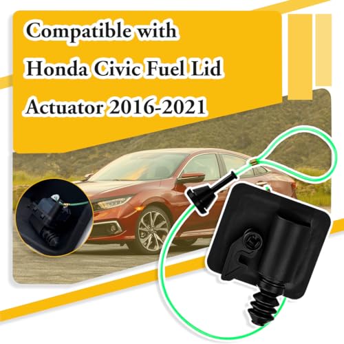 VORIPO 74700TBAA02 Fuel Door Lid Actuator Assembly Kit for Honda Civic 2016 2017 2018 2019 2020 2021 Car Fuel Door Actuator, Replace 74700-TBA-A02 Gas Tank Door Lock Actuator - Image 3