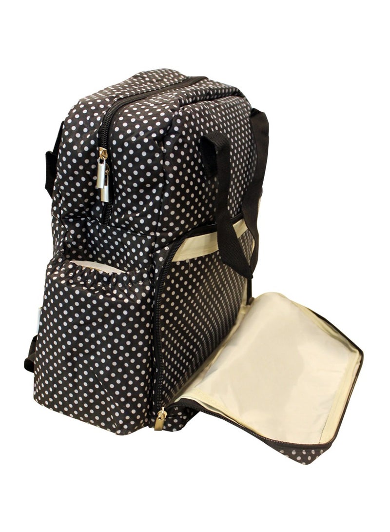 Baby Diaper Changing Backpack For Mother ,Black