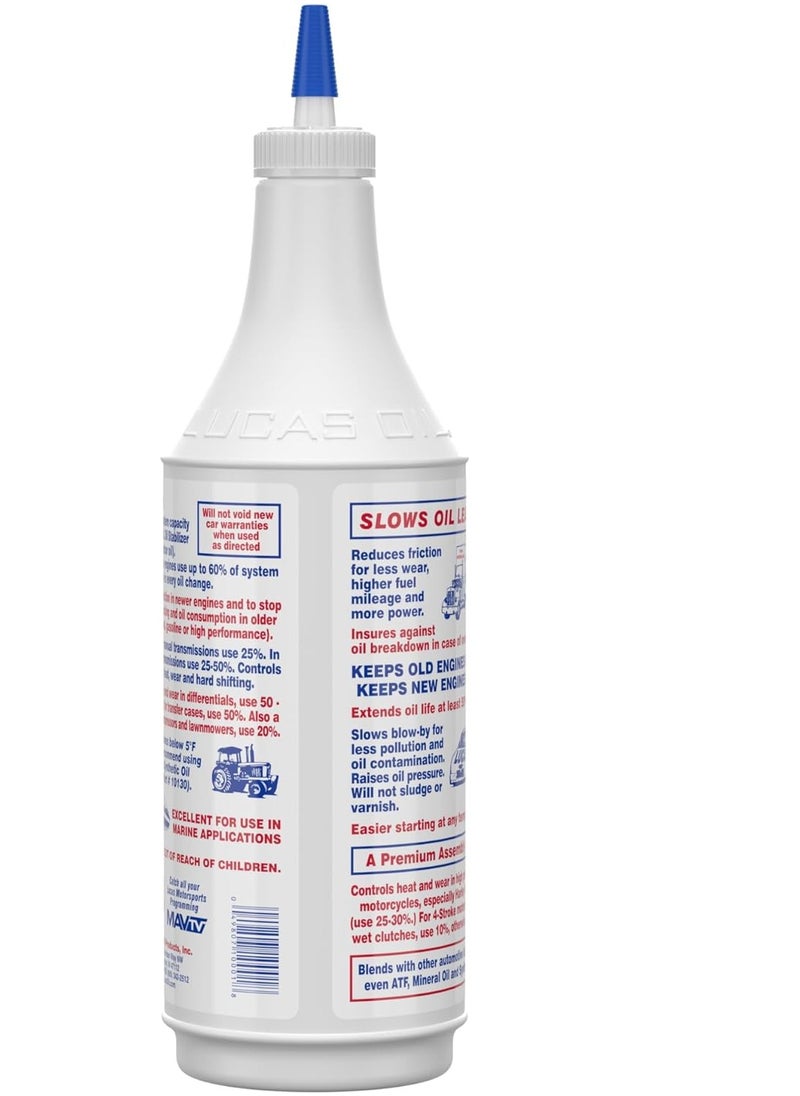 LUCAS - Lucas Oil 10001 Heavy Duty Oil Stabilizer - 1 Quart - Image 1