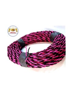 Royal SPEAKER CABLE AUDIO SYSTEM CONNECTION DYT-PF TWISTED BY MIX COLOR  BLACK&RED  - Image 1