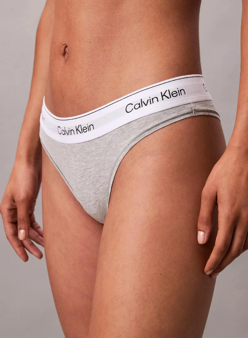 Calvin Klein Grey Heather Brazilian Briefs - Modern Cotton for Women | Best Price UAE