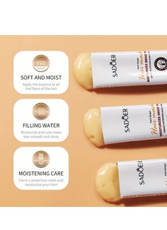 SADOER Hair Mask MOISTURIZES SMOOTHES GINGER NUTRITION HAIR CARE 20pcs  - Image 4