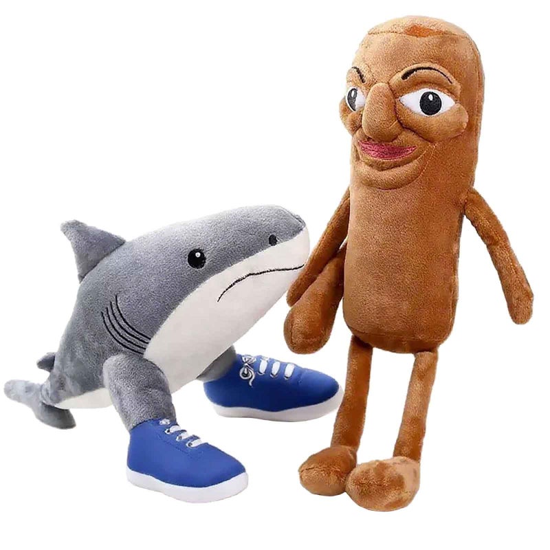 Mushplushies دمى مشبلوشي 2 قطعة دماغ إيطالي مسروق دمية 14 بوصة ترالاليرو ترالا 18 بوصة تونغ تونغ تونغ ألعاب سحور هدايا عيد الحب للأطفال زينة حفلات أعياد الميلاد - Image 3