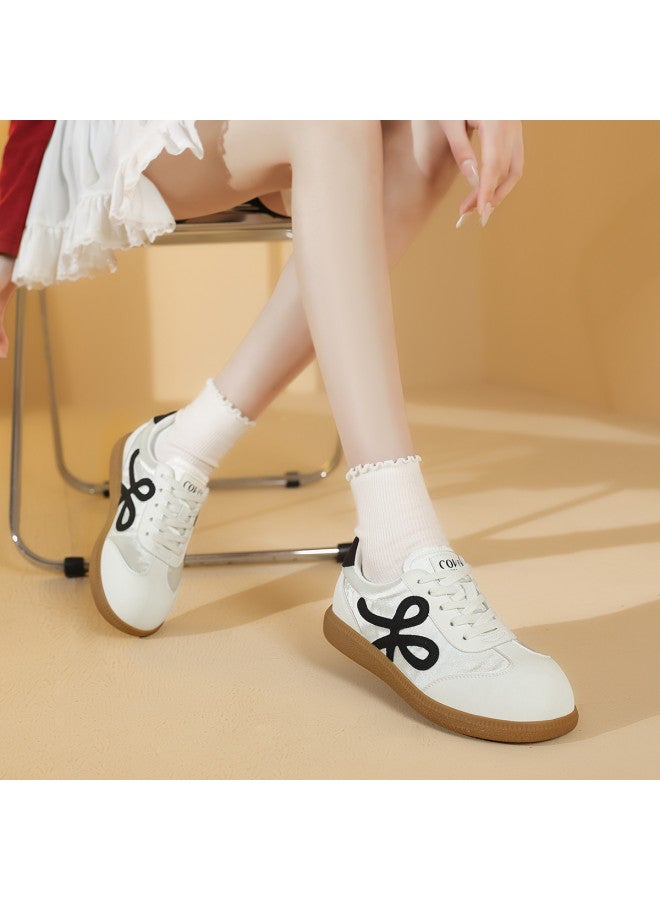 Spring And Summer Euro-style Casual Shoes For Women, Versatile German Training Sneakers, Athletic Flat Shoes For Ladies, Chunky Dad Shoes - Image 2