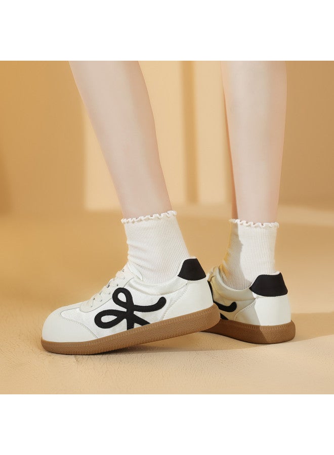 Spring And Summer Euro-style Casual Shoes For Women, Versatile German Training Sneakers, Athletic Flat Shoes For Ladies, Chunky Dad Shoes - Image 5