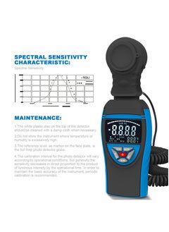 HoldPeak HP-8801C Digital Light Meters,Light Meter for Plants Measure Light From 0.1~400,000 Lux,Data Hold, Lux/FC Selection For Par Photography Plants  - Image 4