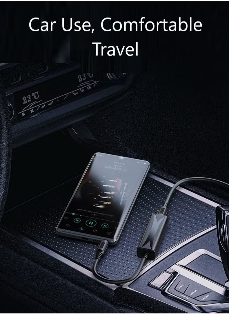 Generic - Ground Loop Noise Isolator With Audio Cable Ground Loop Isolator, Noise Filter, Eliminate The Buzzing Noise for Car Audio System/Home Stereo with Jack 3.5mm Audio Cable - Image 1