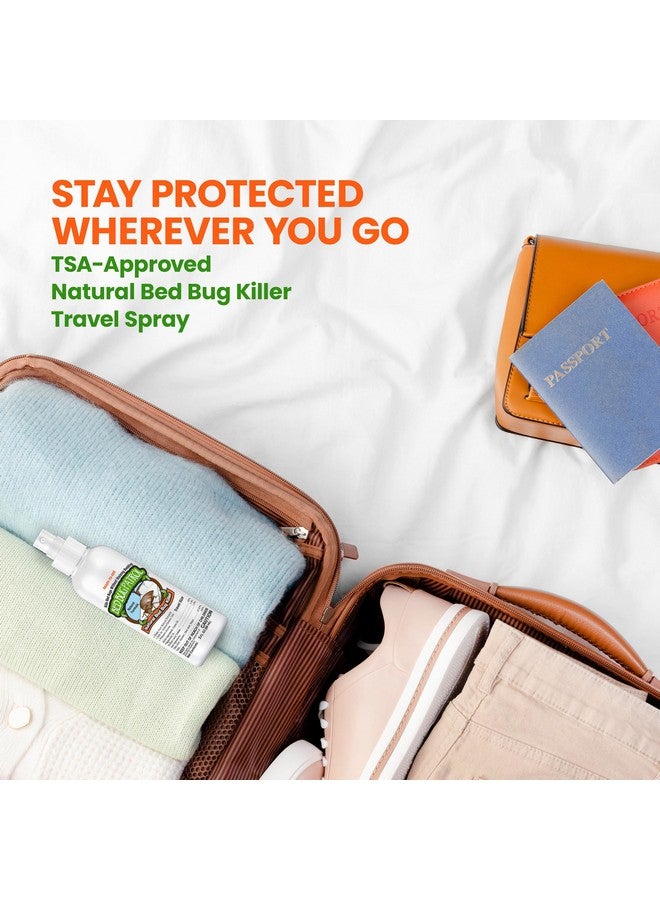 Bed Bug Patrol TSA Approved Bed Bug Spray 3oz - Natural Plant-Based Killer for Luggage, Travel, Hotels, Airbnb, Cars & Buses - Safe for Children & Pets - Compact On-The-Go Use - Bed Bug Patrol - Image 5