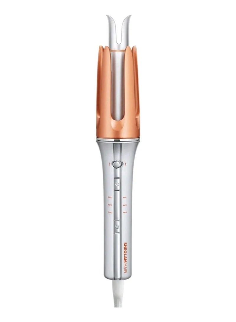 Generic It Curl One Touch 25mm Automatic Hair Curler | Fast Heating Curling Iron with Ceramic Coated Barrel | One-Button Operation with Left/Right Rotation | Anti-Tangle & Anti-Scald Design | Instant Curls for All Hair Types – Safe & Travel-Friendly  - Image 1