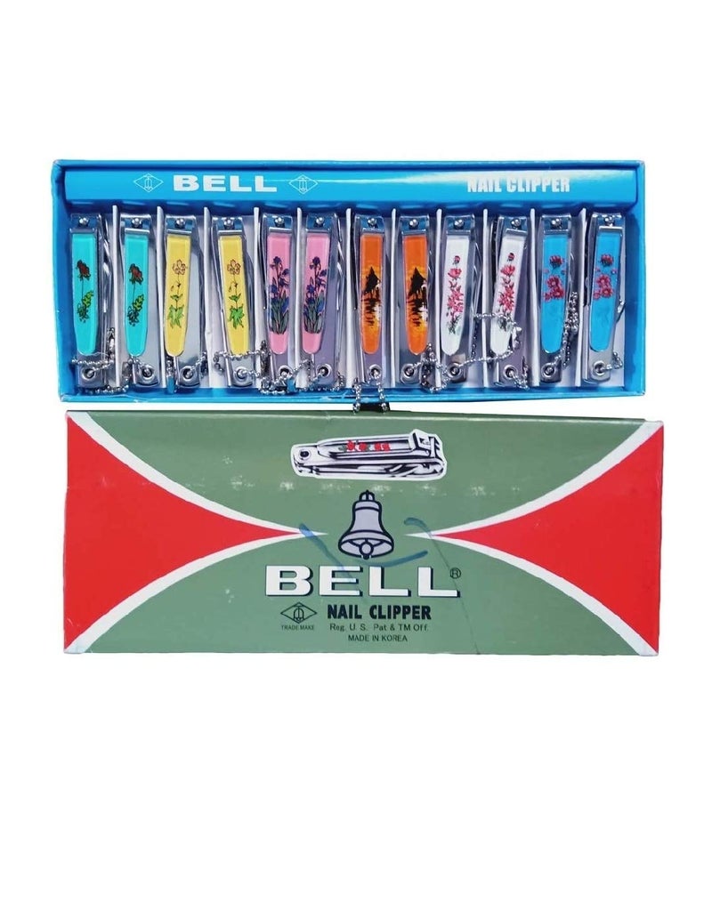 MK 2 Pc Combo of Original Imported Bell Nail Clipper Nail Cutter Large and Regular Size Same as In Image Color May Vary - Image 5