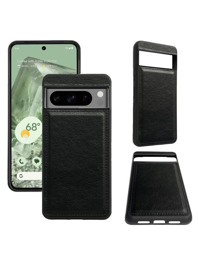 اس-توب جراب هاتف جلدي متعدد الوظائف مزود بمحفظة لـ 7 بطاقات لهاتف Google Pixel 6 Pro - Image 4
