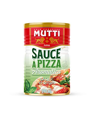 Mutti Pizza Sauce with Basil & Oregano, 14 oz. | 1 Pack | Italy’s #1 Brand of Tomatoes | Fresh Taste for Cooking | Canned Sauce | Vegan Friendly & Gluten Free | No Additives or Preservatives - Image 2