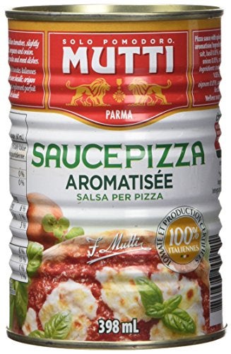 Mutti Pizza Sauce with Basil & Oregano, 14 oz. | 1 Pack | Italy’s #1 Brand of Tomatoes | Fresh Taste for Cooking | Canned Sauce | Vegan Friendly & Gluten Free | No Additives or Preservatives - Image 3