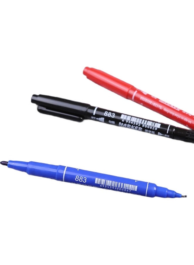 Hero [Back-To Gift] Marker Pens Professional Hand-Drawn Outlining Pens For Comics, Line Art, Drawing, Sketching, Quick-Drying 10-Pack - 883 Black - Image 1