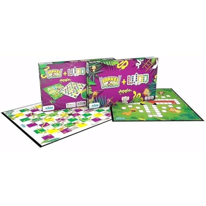 نيلكو لودو الأفاعي السلالم الغابة