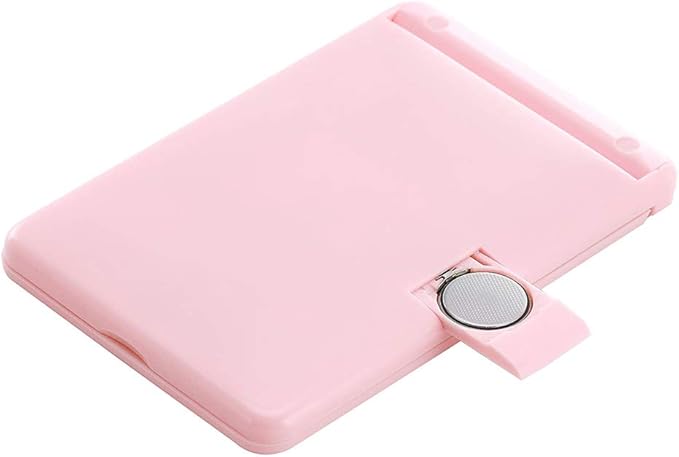 Rantizon Portable Makeup Compact Mirrors p22 Adjustable Brightness Touch Switch Auto Power off 8 LEDs Lighted Mirror 1X 2X Magnification Gifts for Women Her Teenage Girls Purple One Size