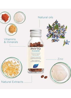 Phyto PHYTO PHANERS Cheveux Et Ongles Hair And Nails 120 Capsules 60 Servinsg  - Image 3