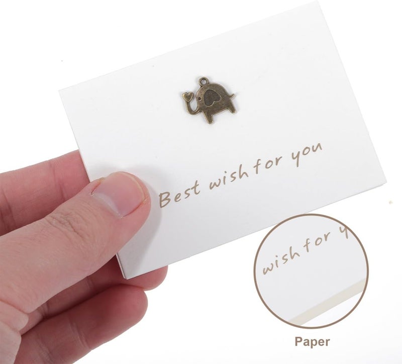 Uonlytech 20pcs Vintage Metal Blessing Cards with Envelopes, Festival Greeting Cards Set for Weddings and Holidays, Includes Opp Bags for Party and Business Thank You Notes - Image 3