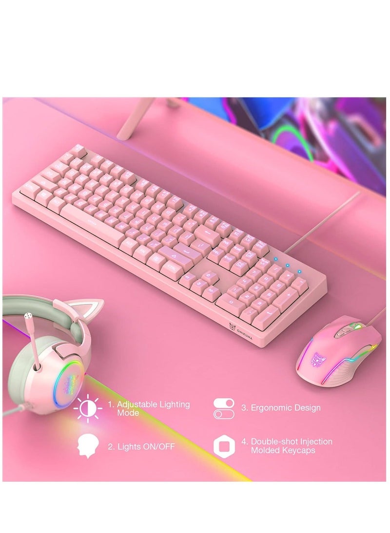 Gaming Headset Computer Headsets with Microphone,Enc Noise Reduction Hifi 3.5 Channel Rgb Wired Headphone - Image 4