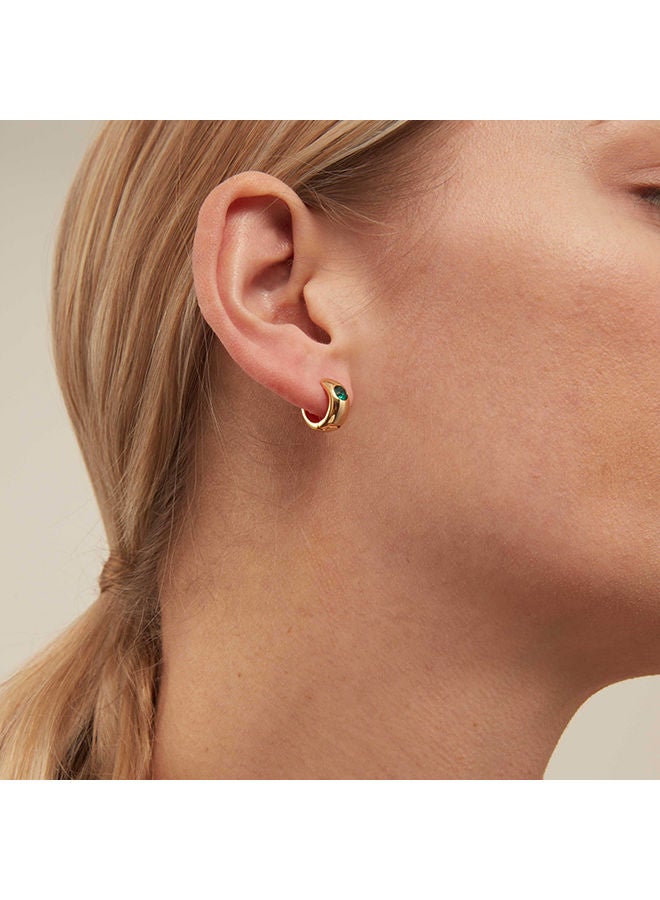 ORELIA LONDON SW Chunky Domed Earrings EMD - Image 2