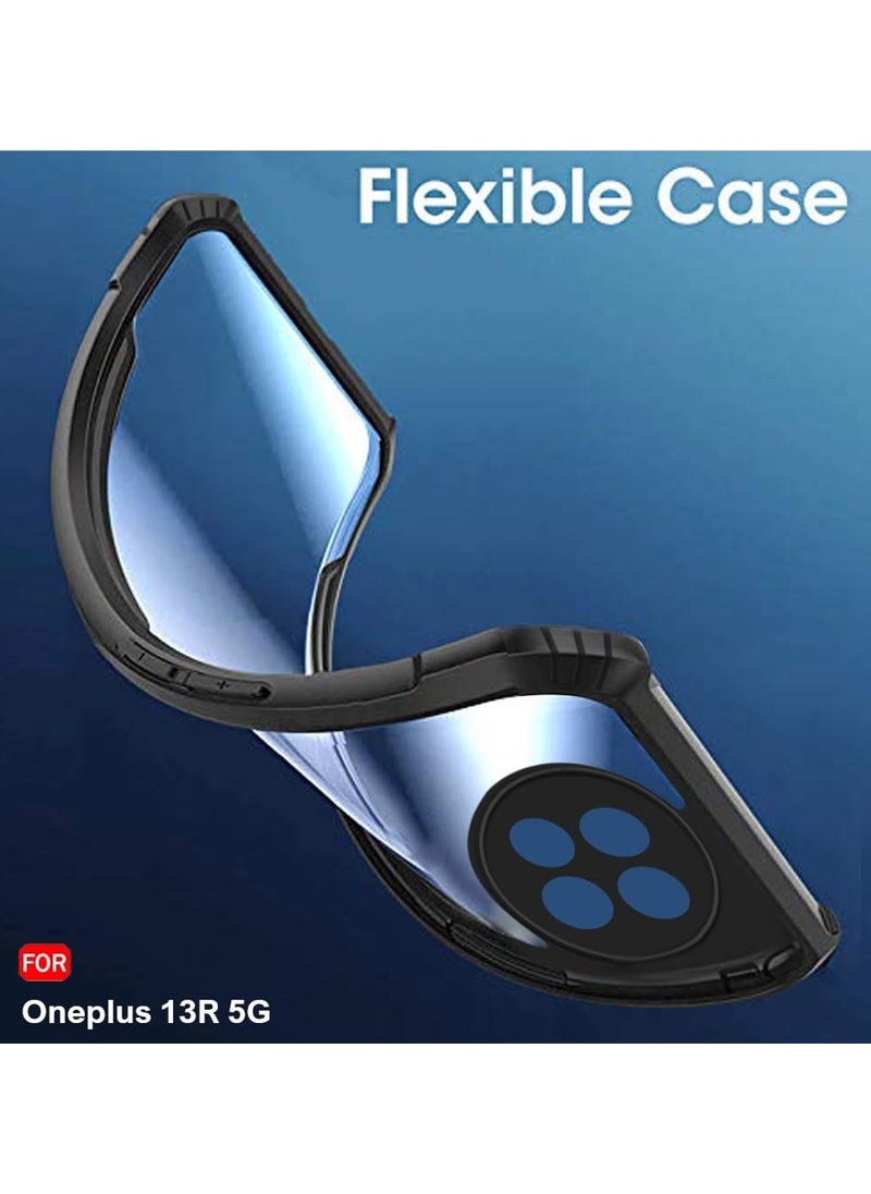 Generic - OnePlus 13R Shockproof Crystal Clear Back Cover Case Protective Design 360 Degree Protection Transparent Back Cover for Oneplus 13R 5G - Image 1