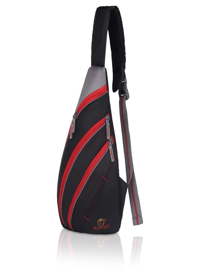 RC Rexcuir Sling Bag for Men | Chest | Stylish Shoulder | Crossbody Bag for Men | Lightweight One Strap Sling Backpack for Travelling | Gym | Picnic & Daily Use - Image 2