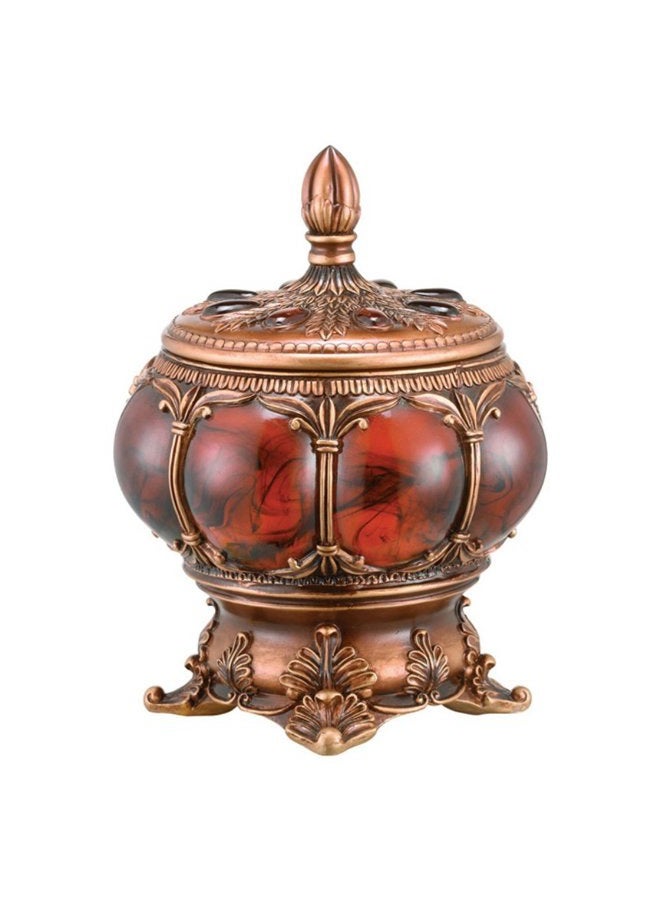 International K-4193JX Antique Style Jewelry Box, Multicolor